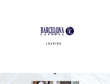Tablet Screenshot of barcelonacapital.com